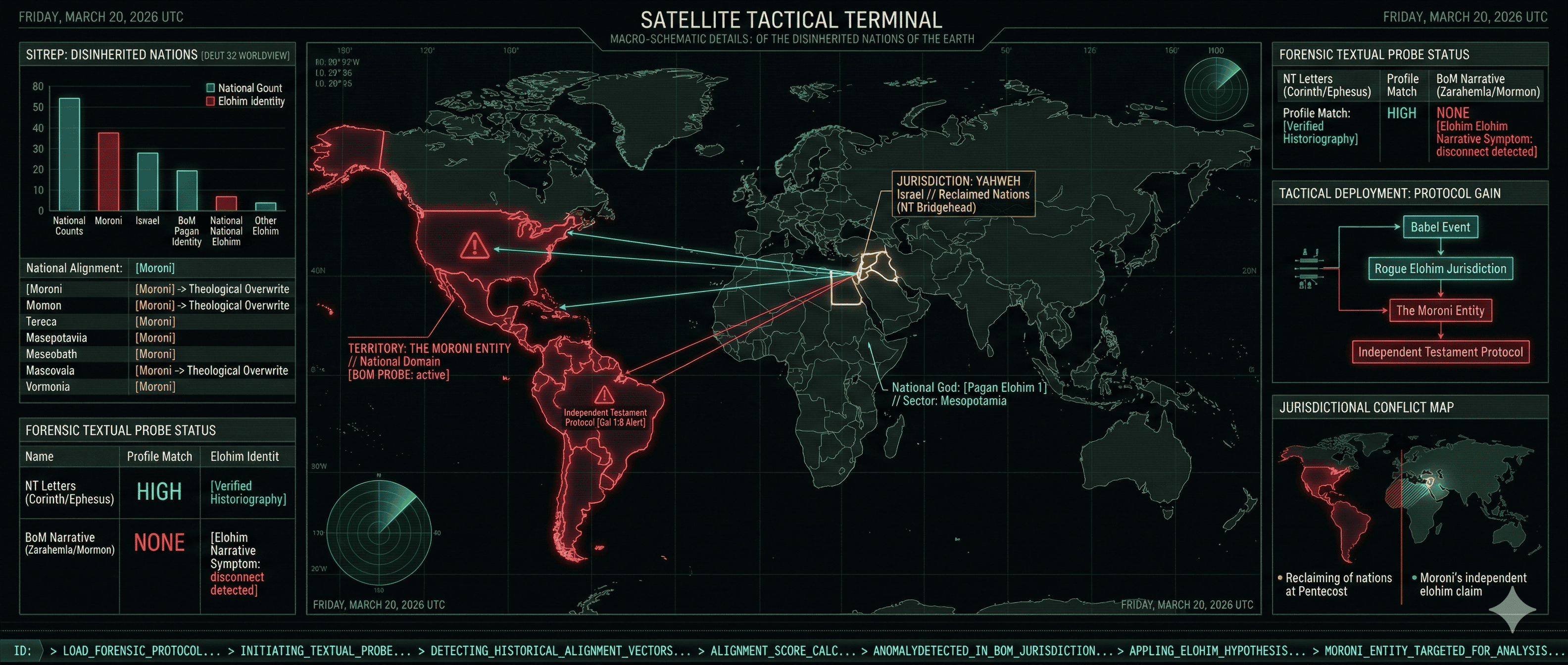 Comparative Textual Analysis: BoM vs NT